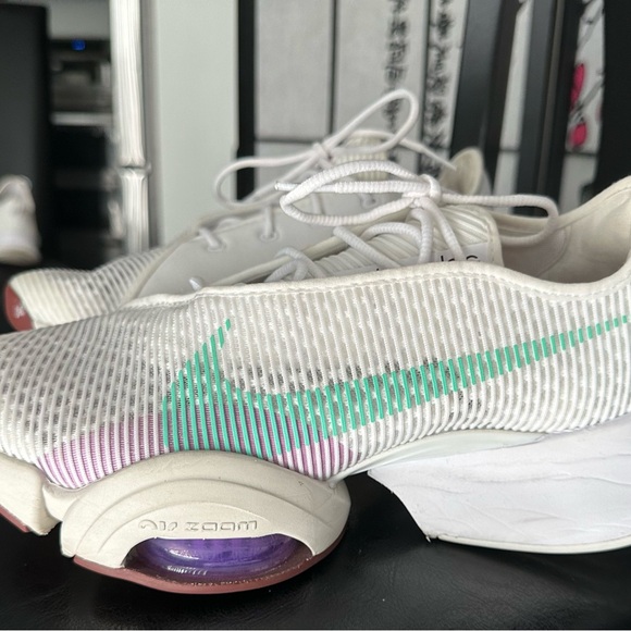 Nike Air Zoom SuperRep 2 - White Green - Size 9 - Picture 3 of 5
